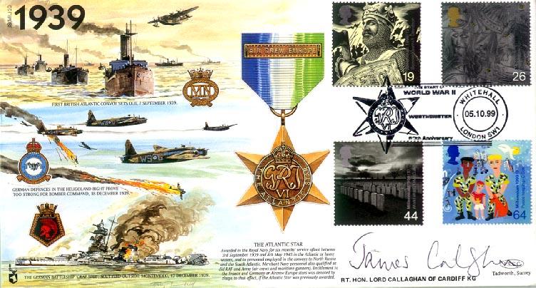 1999 (10) Soldiers - JSCC Official - Signed James Callaghan