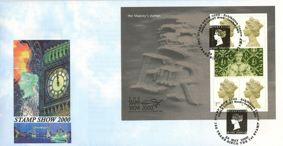 2000 (05) Stamp Show 2000 'Coronation M/S' - Peter Payne Official