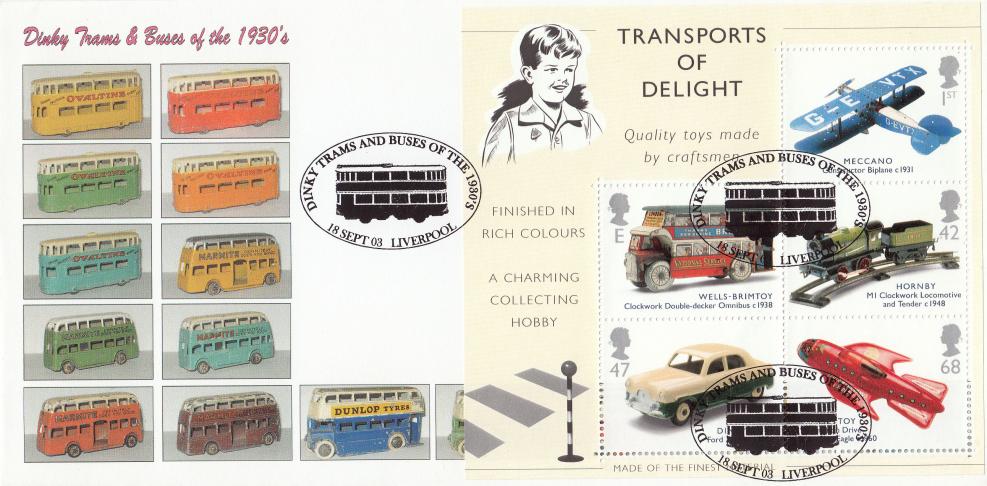 2003 (09) Transports of Delight (M/S) - Dawn Dinky Trams and Buses Official
