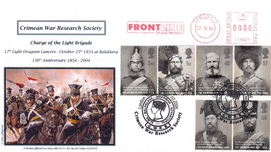 2004 (10) Crimean War - Sheridan Official + Front Line Electronics Meter Mark