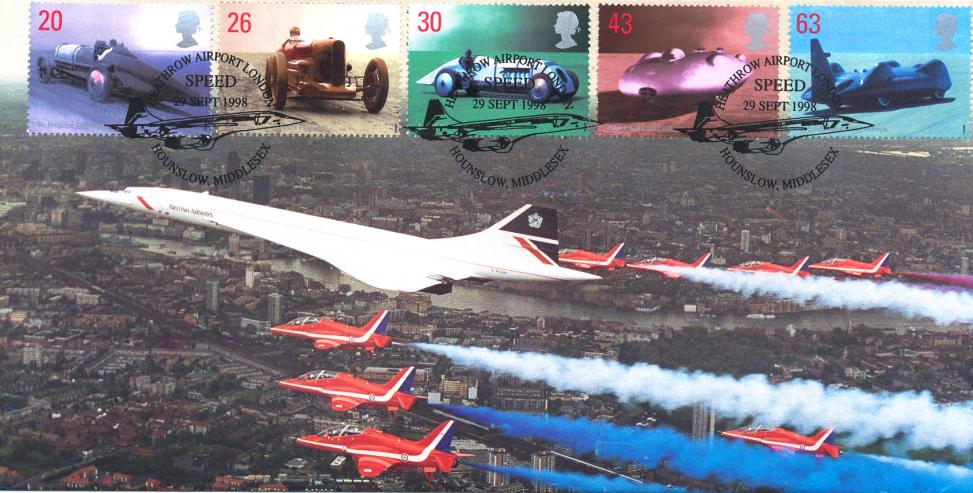1998 (09) Speed - Cambridge 'Concorde/Red Arrows, Heathrow' Official