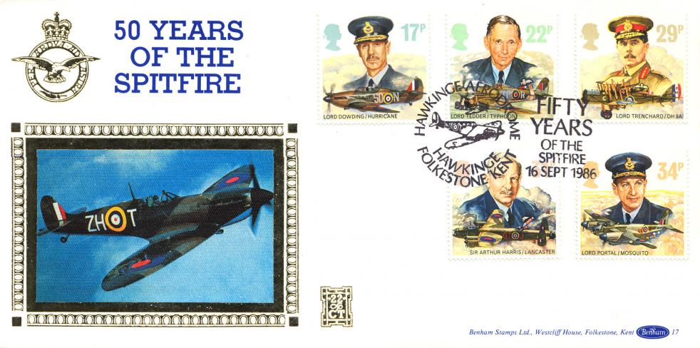 1986 (09) Royal Air Force - Benham Gold (500) Official