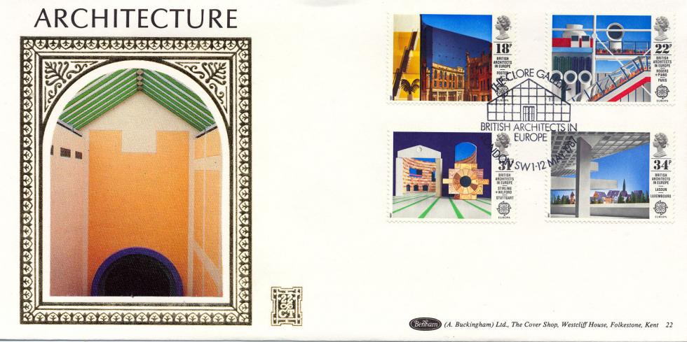 1987 (05) British Architects in Europe - Benham Gold (500) Official