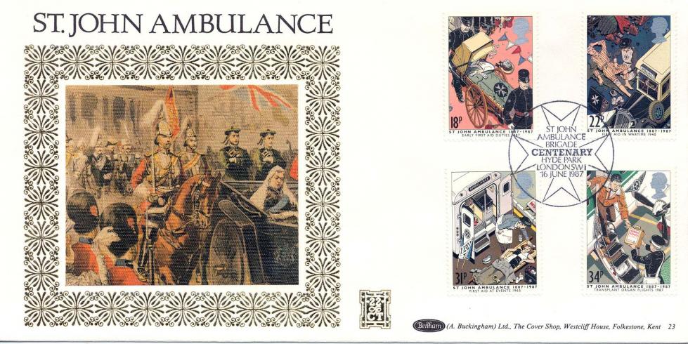 1987 (06) St John Ambulance - Benham Gold (500) Official