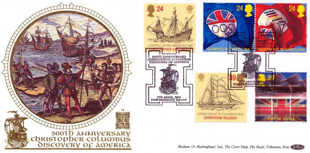 1992 (04) Europa - Benham Gold (500) Official