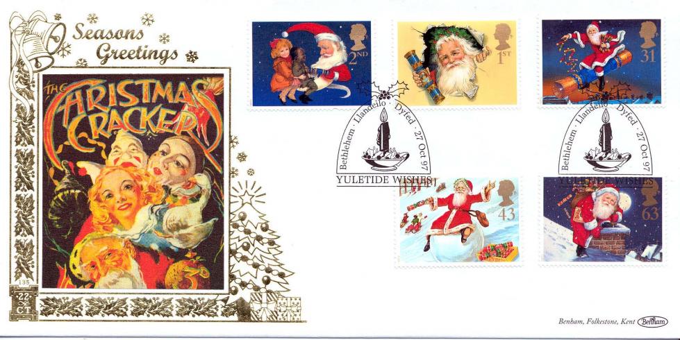 1997 (10) Christmas - Benham Gold (500) Official
