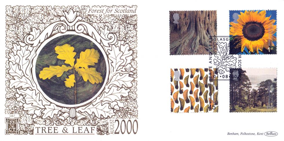 2000 (08) Tree & Leaf - Benham Gold (500) Official