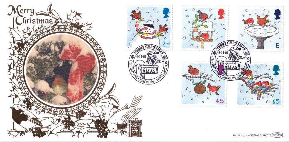 2001 (11) Christmas - Benham Gold (500) Official