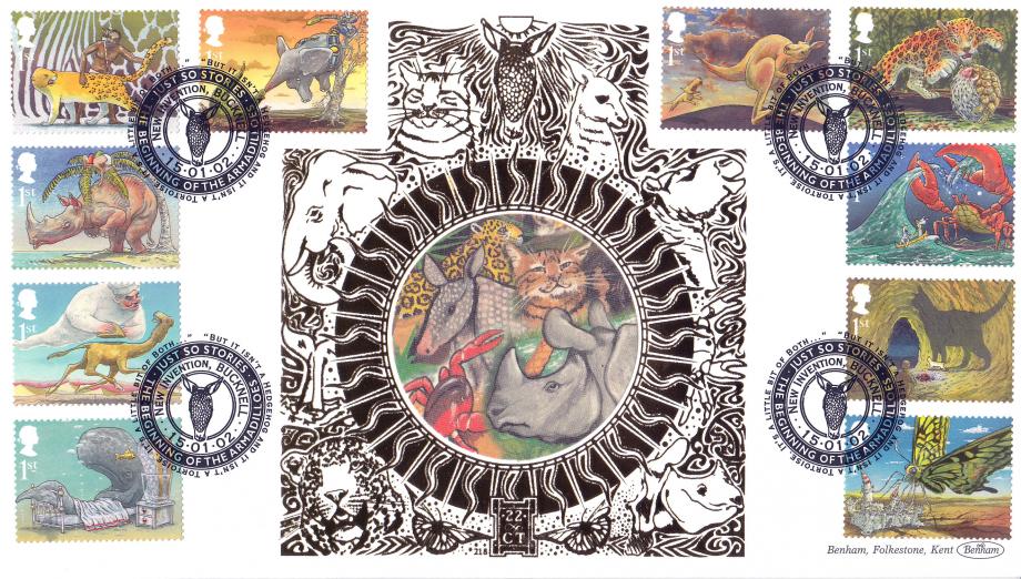 2002 (01) Rudyard Kipling - Benham Gold (500) Official