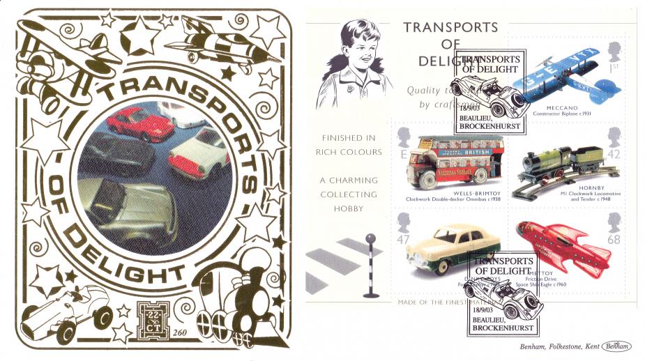 2003 (09) Transports of Delight (M/S) - Benham Gold (500) Official