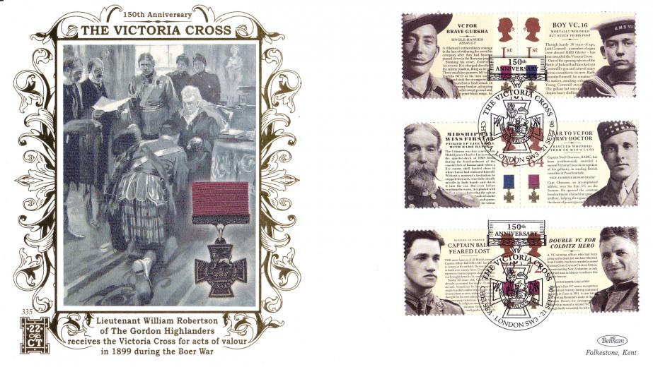 2006 (09) Victoria Cross (Stamps) - Benham Gold (500) Official