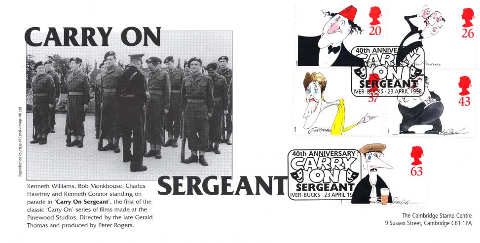 1998 (04) Comedians - Cambridge 'Carry On Sergeant' Official