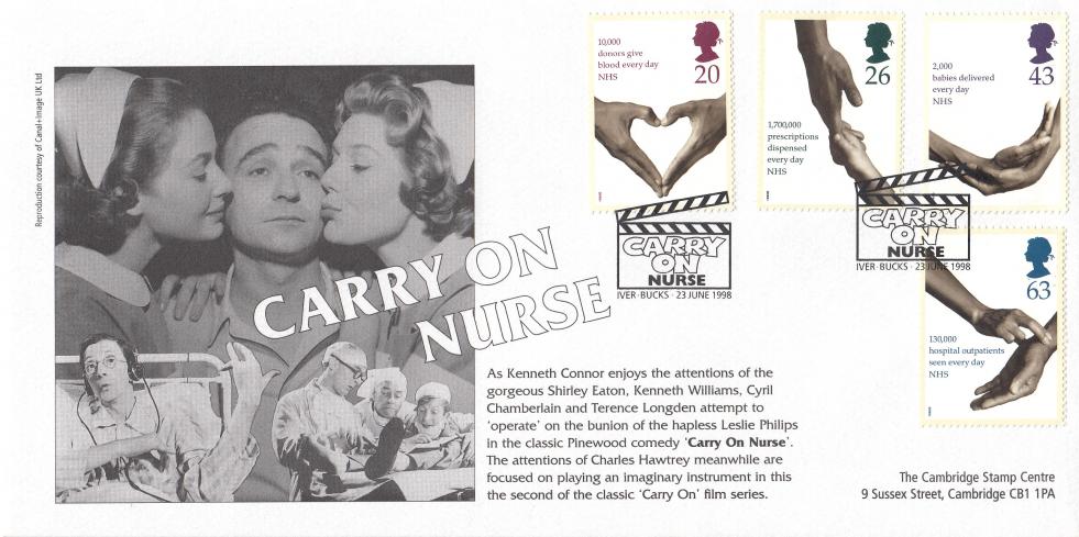 1998 (06) National Health Service - Cambridge 'Carry On Nurse' Official