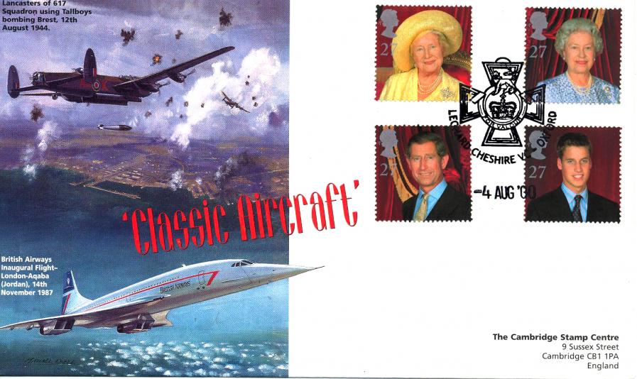 2000 (08) Queen Mother - Cambridge 'Leonard Cheshire VC' (Classic Aircraft) Official
