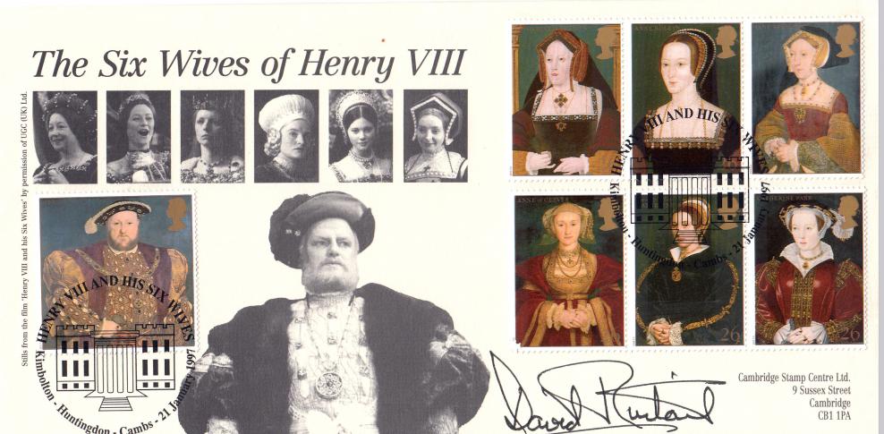 1997 (01) Tudors - Cambridge Henry VIII, Kimbolton, Huntingdon Official - Signed by David Rintoul