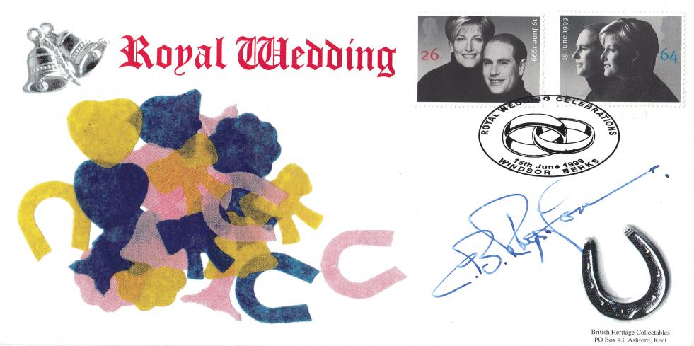 1999 (06) Wedding - British Heritage Collectables (Confetti) Official - Signed by Christopher Rhys-Jones