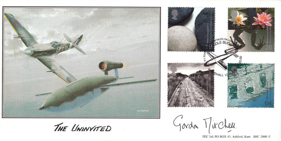 2000 (03) Water and Coast - British Heritage Collectables 'Doodle Bug' Official - Signed by Gordon Mitchell
