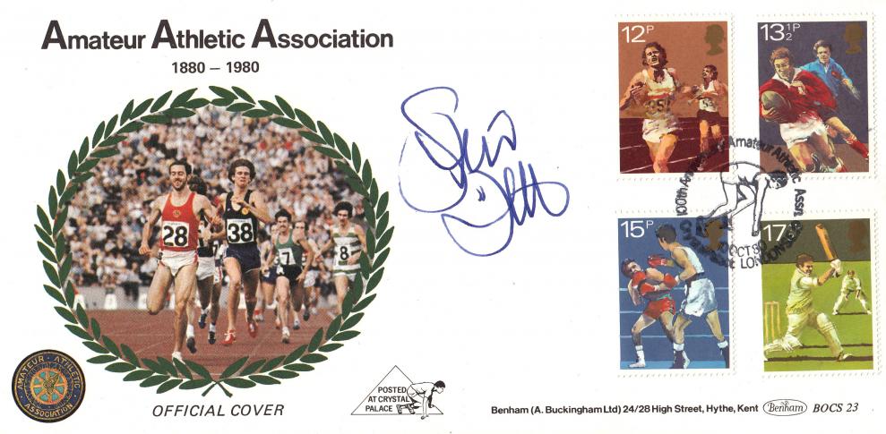 1980 (10) Sports - Benham BOCS 23 Official - Signed by Steve Ovett