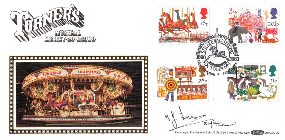 1983 (10) Fairs - Benham BOCS (2) 21 Official - Signed by Richard & Stuart Turner
