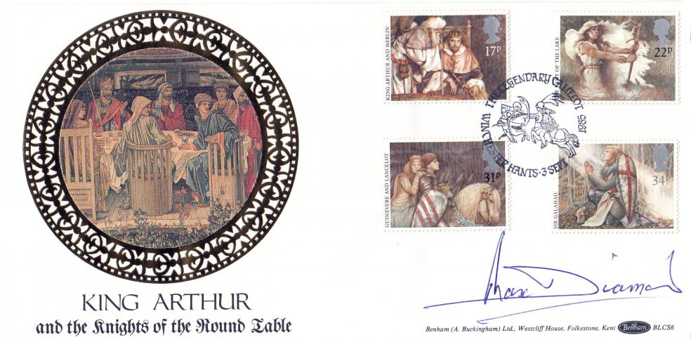 1985 (09) King Arthur - Benham BLCS 6 Official - Signed by the late Max Diamond