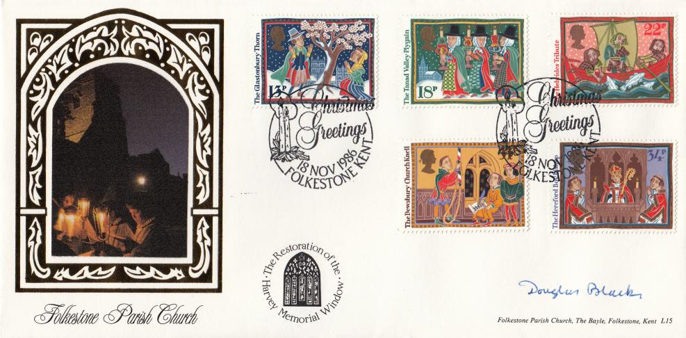 1986 (11) Christmas - Benham L15 Official - Signed by Douglas Black