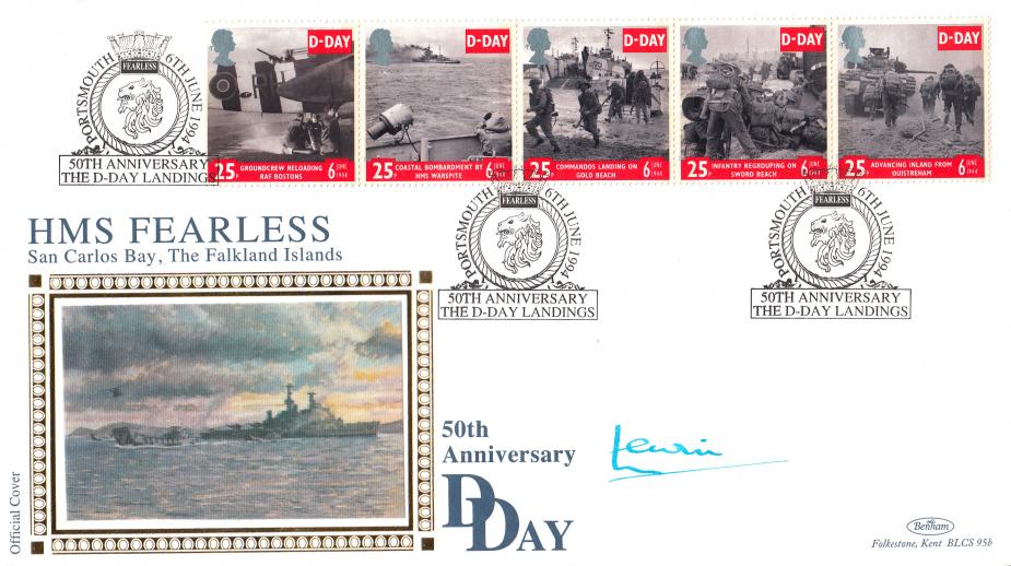 1994 (06) D-Day - Benham BLCS 95 Official - Signed by Lord Lewin