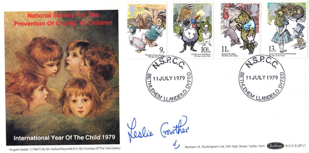 1979 (07) Year Of The Child - Benham BOCS (NSPCC) Official - Signed by the late Leslie Crowther