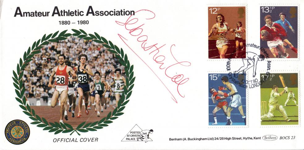 1980 (10) Sports - Benham BOCS 23 Official - Signed by Sebastion Coe