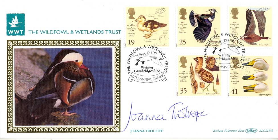 1996 (03) WWT - Benham BLCS 114 Official - Signed by Joanna Trollope