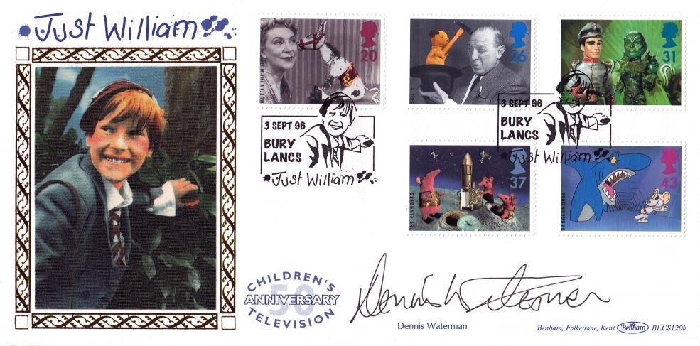 1996 (09) Children's TV - Benham BLCS 120 Official - Signed by Dennis Waterman