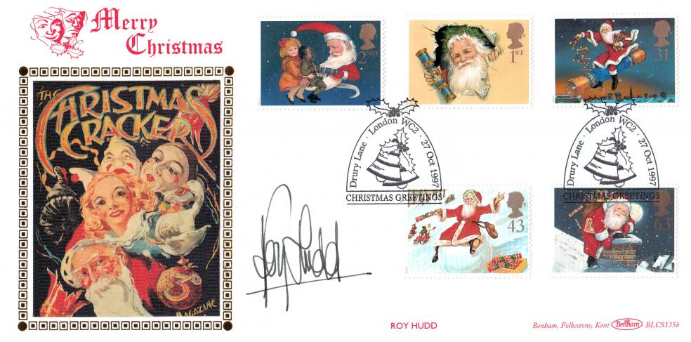 1997 (10) Christmas - Benham BLCS 135 Official - Signed by Roy Hudd