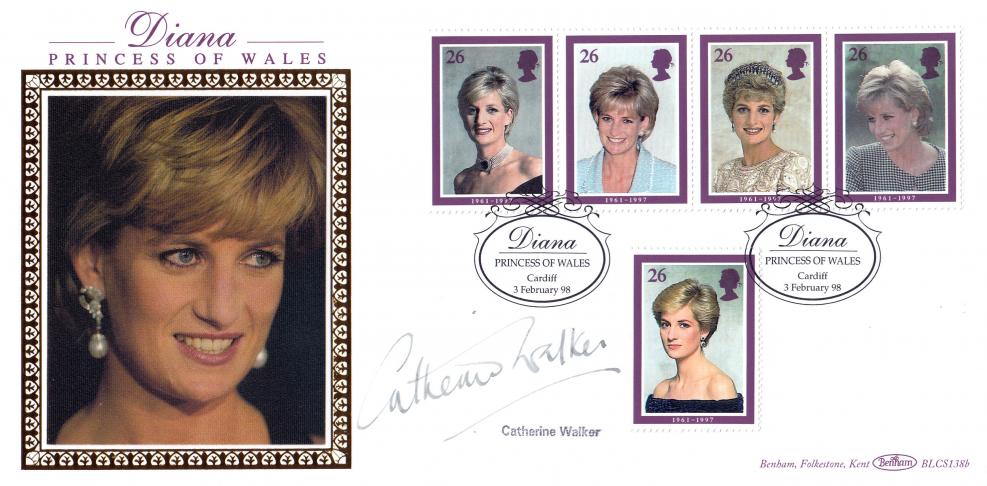 1998 (02) Diana - Benham BLCS 138 Official - Signed by Catherine Walker