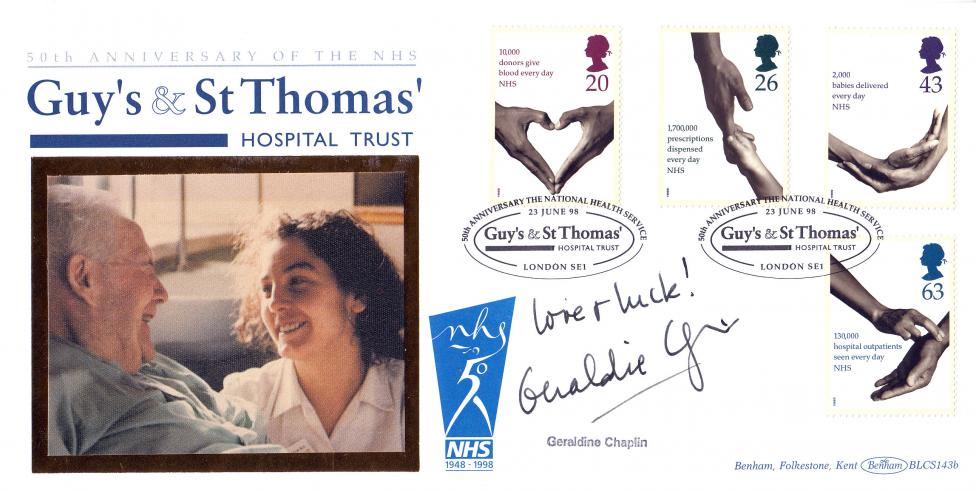 1998 (06) National Health Service - Benham BLCS 143 Official - Signed by Geraldine Chaplin