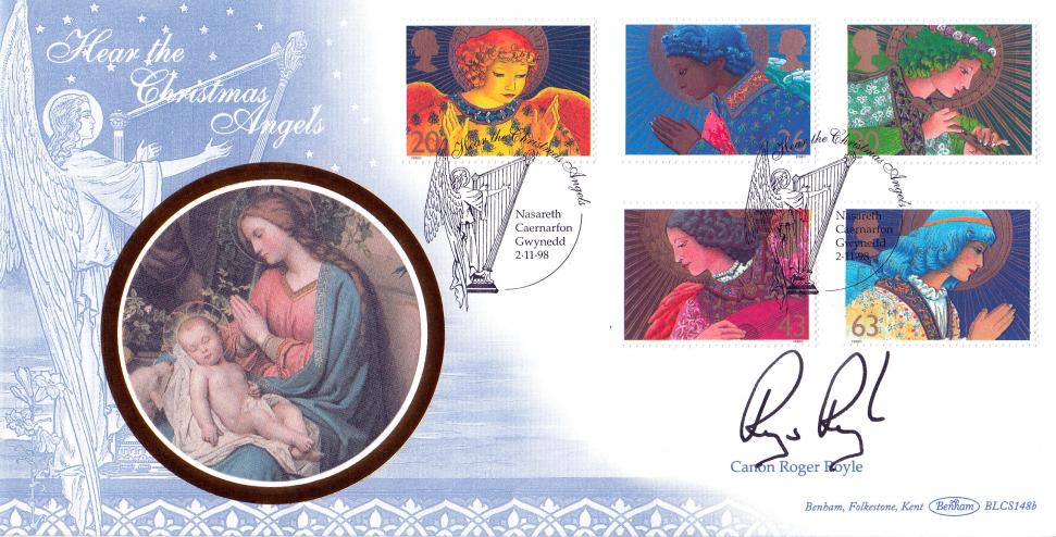 1998 (11) Christmas - Benham BLCS 148 Official - Signed by Canon Roger Royle
