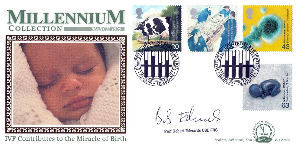 1999 (03) Patients - Benham BLCS 153 Official - Signed by Professor Robert Edwards