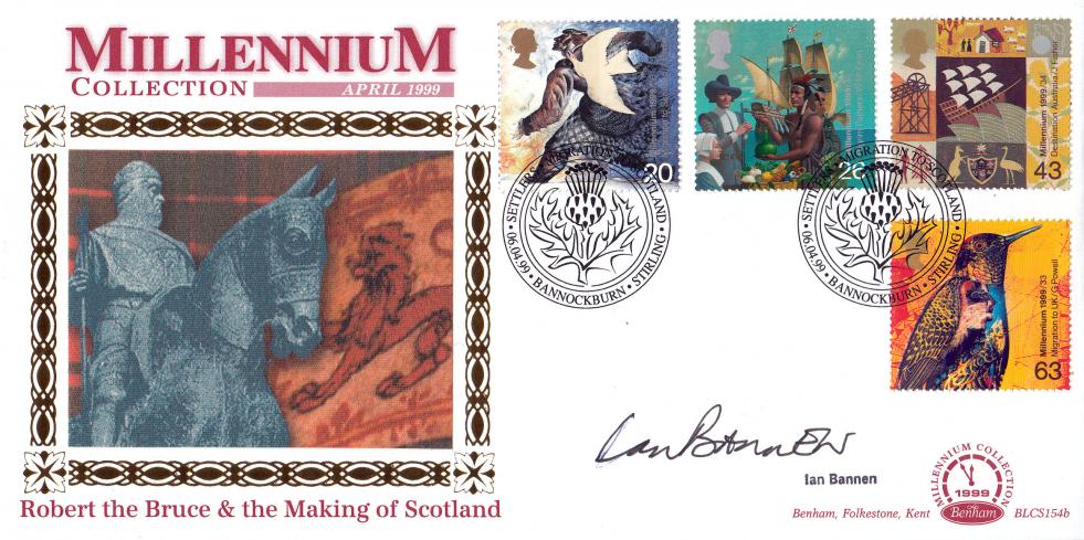 1999 (04) Settlers - Benham BLCS 154 Official - Signed by Ian Bannen