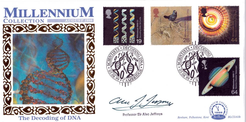 1999 (08) Scientists - Benham BLCS 163 Official - Signed by Professor Sir Alec Jeffreys