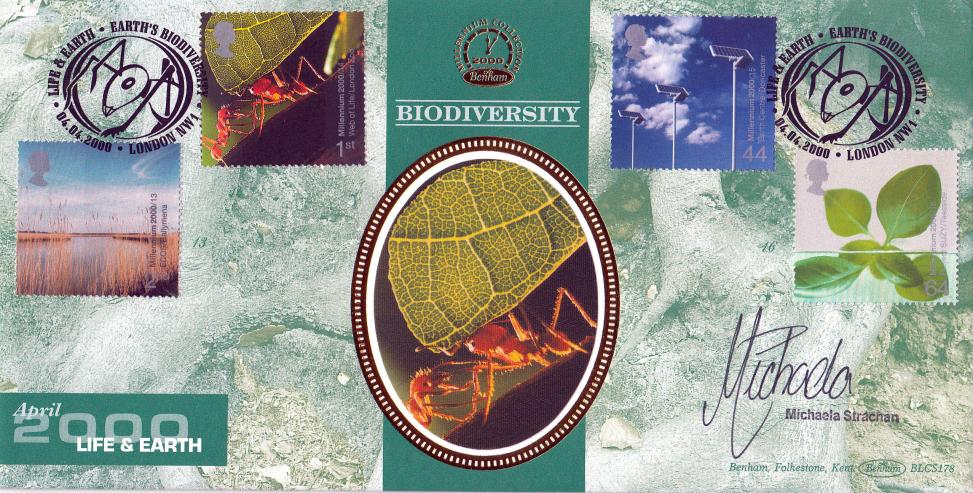 2000 (04) Life and Earth - Benham BLCS 178 Official - Signed by Michaela Strachan