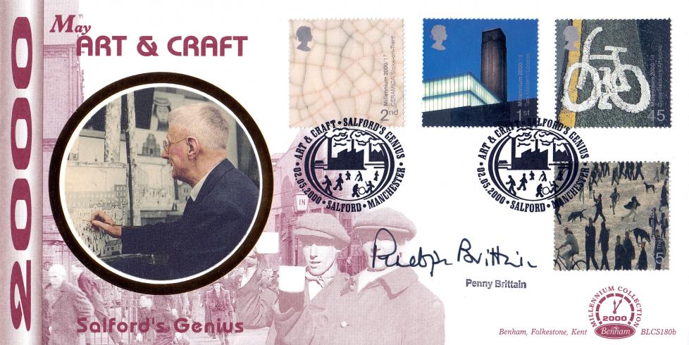 2000 (05) Art & Craft - Benham BLCS 180 Official - Signed by Penny Brittain