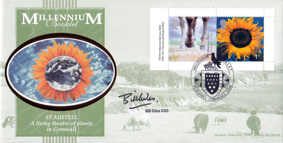 2000 (09) Millenium Retail Booklet - Benham BLCS 191 Official - Signed by Bill Giles