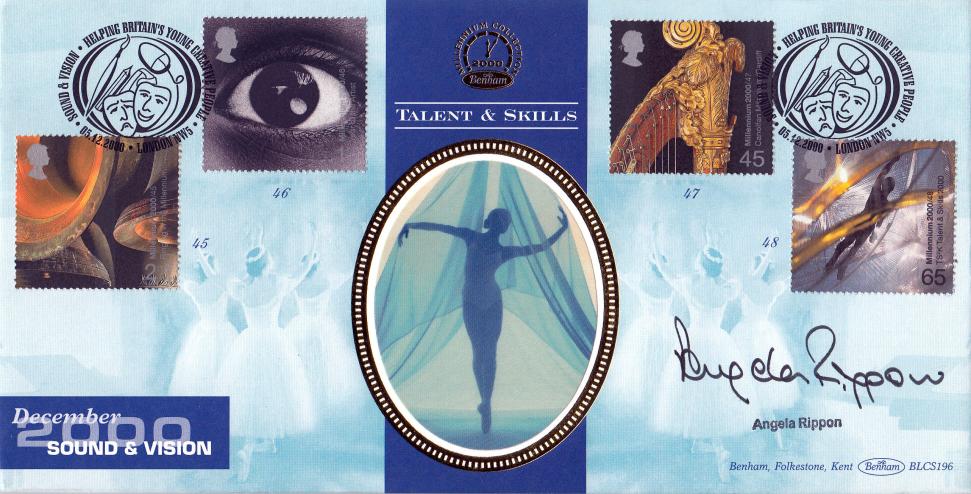 2000 (12) Sound & Vision - Benham BLCS 196 Official - Signed by Angela Rippon