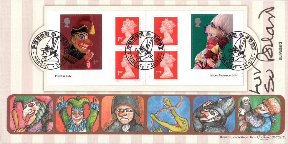 2001 (09) Puppets NVI Retail Book - Benham BLCS 212 Official - Signed by Su Pollard