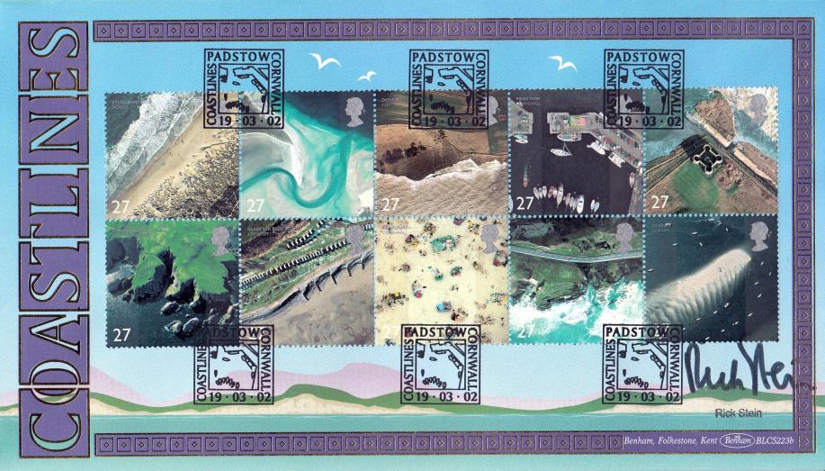 2002 (03) Coastlines - Benham BLCS 223 Official - Signed by Rick Stein
