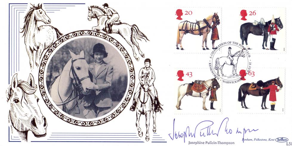 1997 (07) Queen's Horses - Benham L50 Official - Signed by the late Jospehine Pullein-Thompson