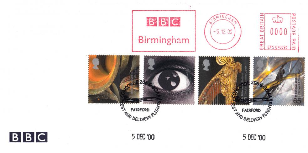 2000 (12) Sound & Vision - BBC Cover - BBC Birmingham Meter Mark - Concorde, Fairford H/S