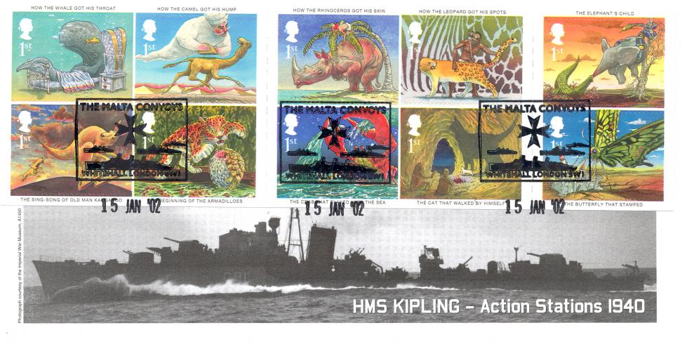 2002 (01) Rudyard Kipling - Cambridge 'HMS Kipling' Official