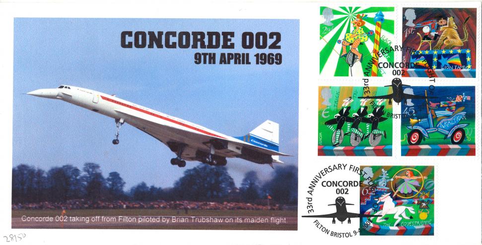 2002 (04) Circus - Cambridge 'Concorde 002 Take Off at Filton' Official