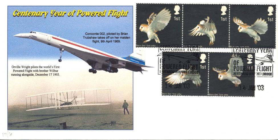 2003 (01) Birds of Prey - Cambridge 'Centenary Year of Powered Flight' Officials (Pair)