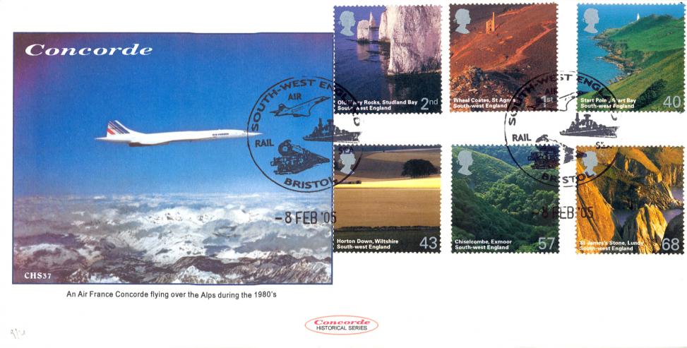 2005 (02) South West England - Cambridge 'Concorde Over The Alps' Official
