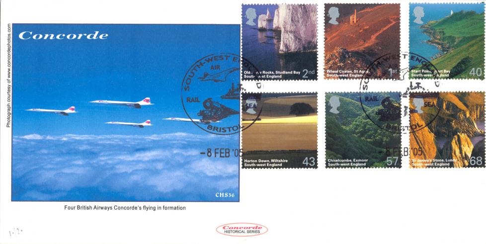 2005 (02) South West England - Cambridge 'Four Concorde's Flying in Formation' Official